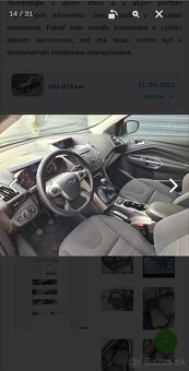 Ford Kuga Ford Kuga 2016 model 1.5 EcoBoost 110kW; 6 - 13