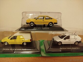 Predam model auta skoda rôzne 1:43. - 13