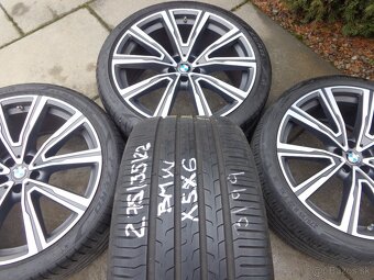 5x112 R22 BMW X5 G05 / X6 G06 original letna sada kolies - 13