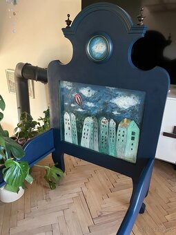 Starozitna postel 90x200cm - 13