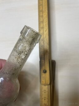 Sklo flasky stare - 13