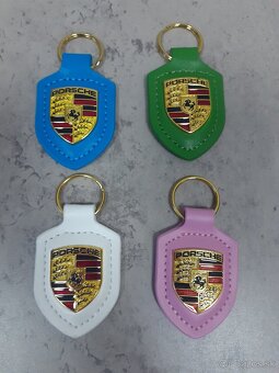 Kožený prívesok Porsche - 13