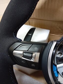 Športový alcantara BMW volant - 13