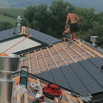 Strechar-klampiarske, tesárske a pokrivacske práce - 13