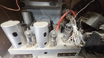 ☆ Starožitné elektronkové radio INGELEN COLOMBUS 51W - 13