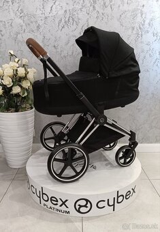 TROJKOMBINÁCIA CYBEX PLATINUM CHROME BROWN BLACK - 13