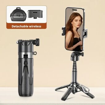 Predám selfie tyč na mobil s magnetom a stojanom - 13