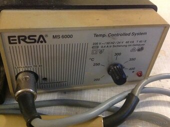 LETOVACKY  WELLER,  TE.ELECTRONIC, ERSA MS 6000 - 13
