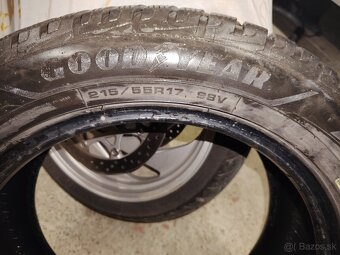 Predám Zimné pneu 215/55R17 98W - 13