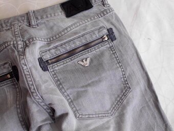 Armani Jeans pánske riflové nohavice  L  (36) - 13