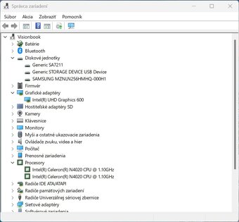 Visionbook 12Wr/Intel N4020/4GB RAM/FHD IPS/256GB SSD/Bat ok - 13