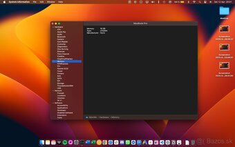 MacBook Pro 13” M1, SK, 16 GB RAM, 1 TB SSD - 13