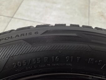 ‼️Plechové disky 5x114,3 16" + zimné pneu Barum 205/55 R16 - 13