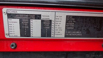 Prodám SCANIA R440 N320 TOP LINE EURO 5 - 13