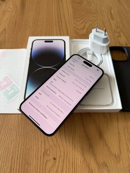 iPhone 14 Pro Max 128 gb Space Black - komplet príslušenstvo - 13