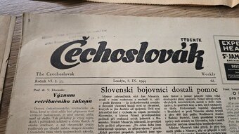 Noviny Čechoslovák a Svornost 1944 - 13