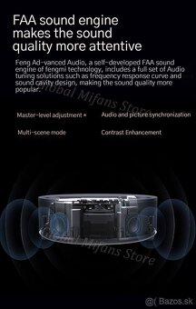 Laserový projektor Formovie Fengmi R1 UST 4K- Nový a zabalen - 13