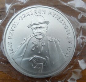 Slovenské strieborné 200 koruny bk - 13