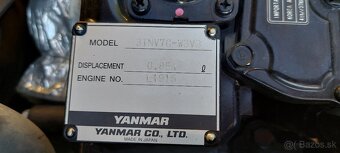Minirýpadlo Yanmar ViO 12 - 2A - 13