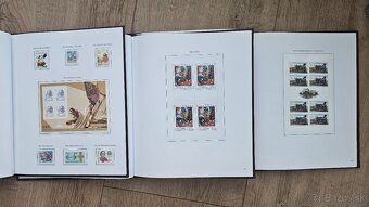 Poštové známky SLOVENSKO 2000-05 luxusné viazané knihy 6ks - 13