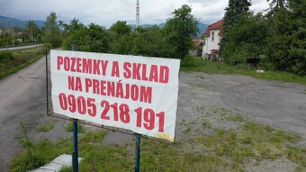 Prenajmem pozemok a skladový priestor - Martin - Bystrička - 13