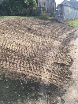 Zemné práce a výkopove práce minibagrom Kubota , bager - 13
