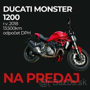 PREDÁM- Ducati Monster 1200 r.v.2018 (s možným odpočtom DPH) - 13