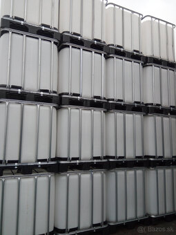 predám certifikované 600l ibc kontajnery na potraviny a ADR - 13