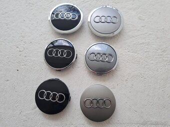 Stredové krytky - pukličky kolies AUDI . - 13