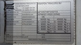 Prodám KNAPEN KT01 - Posuvná podlaha 87 m3 - 13