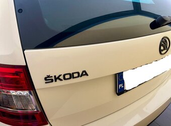 ŠKODA nápisy ČIERNE / CHROMOVE - 13