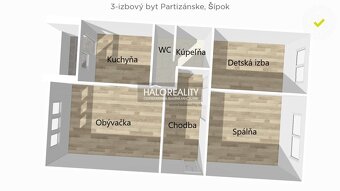 HALO reality - Predaj, trojizbový byt Partizánske - 13