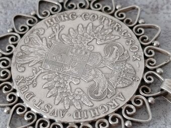 Tolar Marie Terezie(zřejmě novorazba),  PUNC, AG, STRIBRO - 13