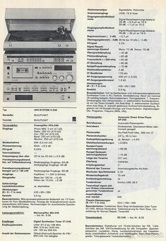 Blaupunkt X-240 Hi-Fi zostava z roku 1979-80 - 13