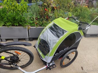 Predám detský zelený cyklovozík BURLEY D'LITE - 13