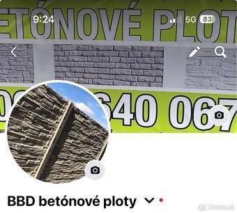 Betónové ploty - 13