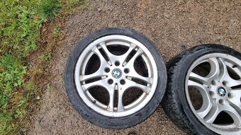 BMW E46 R17 elektrony + zimné gumy 225/45 - 13