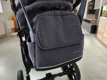 Kočík Noordi Fjordi 2v1 Jeans Blue s príslušenstvom - 13
