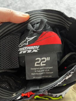 2x Mx enduro kalhoty Alpinestars Thor vel 22 - 24 - 13