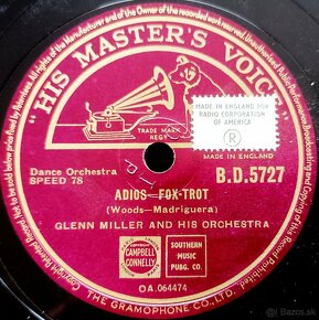 Glenn Miller Orchestra – tři šelakové gramodesky 1940/1941 - 13