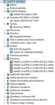 TerraMobile 1512, Intel i3-2310M@2,10GHz,4GB DDR3, 120GB SSD - 13