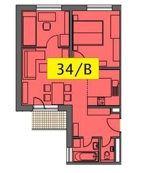 3i zariadený byt, balkón, klimatizácia, park. miesto Trnava - 13