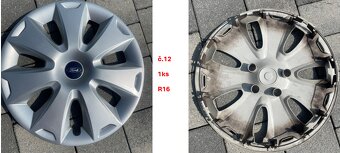 Predám rôzne puklice na disky – rôzne veľkosti a modely - 13