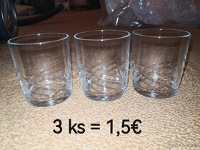 Rôzne sklenené poháre - 13