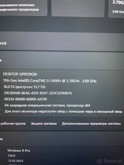 Herný notebook Asus Tuf Gaming F15 - 13