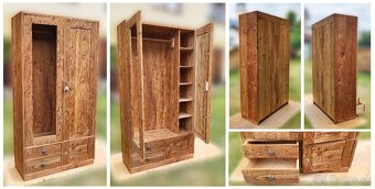 Masívne skrine z červeného smreku. - 13