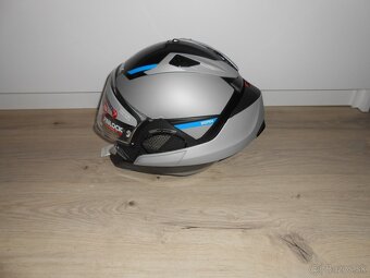 Predam krasnu novu moto prilbu znacky SHARK EVO GT SEAN - 13