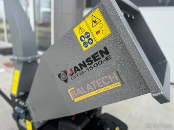 Záhradný štiepkovač JANSEN GTS-1500E - 13