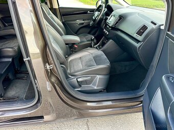 SEAT ALHAMBRA 2.0 TDI 4x4 rok 2014 alkantara 7 miestna - 13