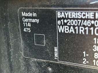 ROZPREDAME BMW F20 114i/116i/118i 2014 - 13